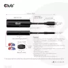 CLUB3D USB Gen2 Type-C uz HDMI™ 8K60Hz vai 4K120Hz HDR10+ ar DSC1.2 un Power Delivery 3.0 aktīvs adapteris M/F