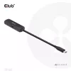 CLUB3D USB Gen2 Type-C uz HDMI™ 8K60Hz vai 4K120Hz HDR10+ ar DSC1.2 un Power Delivery 3.0 aktīvs adapteris M/F