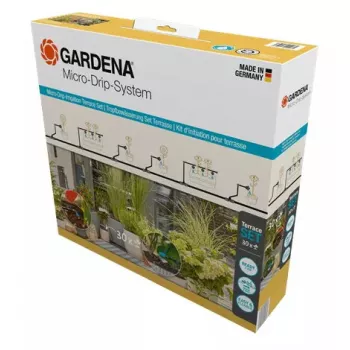 Pilienveida apūdeņošanas sistēma Gardena 13400-20 Šļūtenes garums 15 m Melna Zaļa