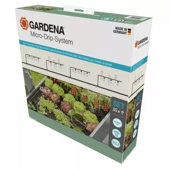 Pilienveida laistīšanas sistēma Gardena 13455-20 Šļūtenes garums 15 m Melna Zaļa