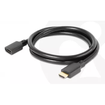 CLUB3D Ultra High Speed HDMI pagarinājuma kabelis 4K120Hz 8K60Hz 48Gbps M/F 1 m / 3.28 ft 30AWG