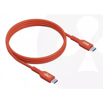 CLUB3D USB2 Type-C divvirzienu USB-IF sertificēts kabelis datiem 480Mb, PD 240W(48V/5A) EPR M/M 1m / 3.23 ft
