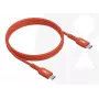 CLUB3D USB2 Type-C divvirzienu USB-IF sertificēts kabelis datiem 480Mb, PD 240W(48V/5A) EPR M/M 1m / 3.23 ft