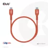 CLUB3D USB2 Type-C divvirzienu USB-IF sertificēts kabelis datiem 480Mb, PD 240W(48V/5A) EPR M/M 1m / 3.23 ft