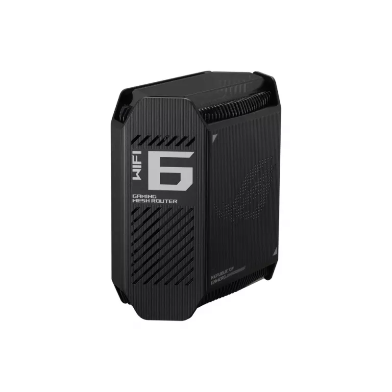 ASUS ROG Rapture GT6 AX10000 AiMesh 1 iepakojums Trīsjoslu (2.4 GHz / 5 GHz / 5 GHz) Wi-Fi 6 (802.11ax) Melns 4 iekšējās