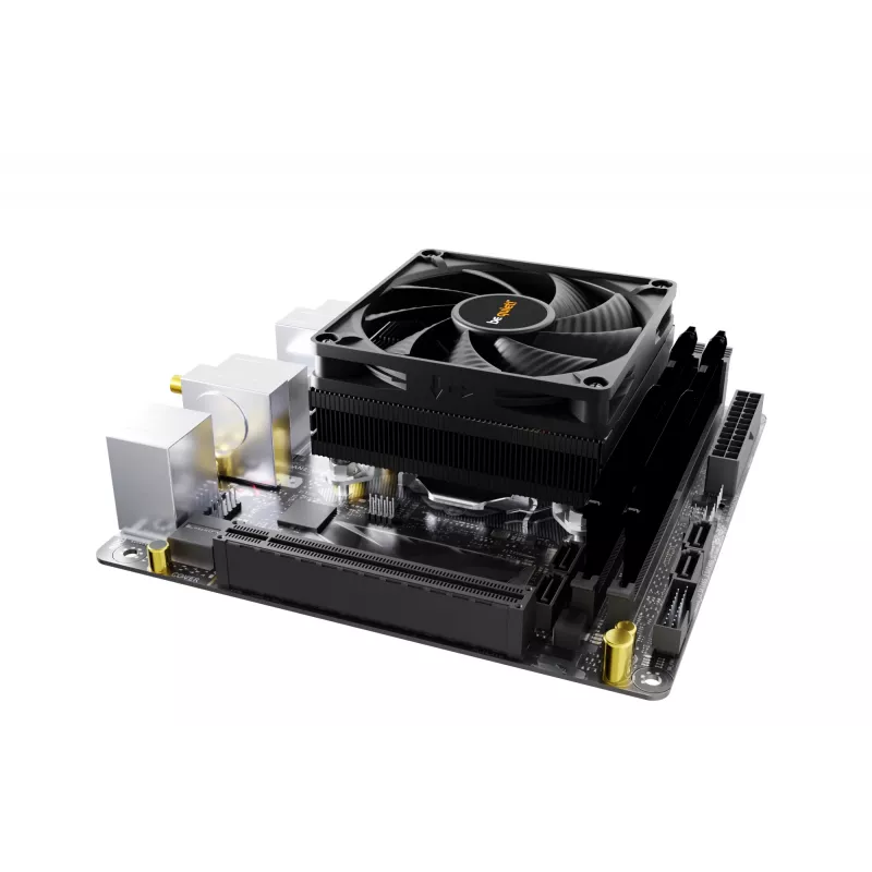 Gaisa dzesētājs be quiet! Pure Rock LP 9.2 cm Melns 2500 RPM Slīdgultnis