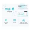 Maršrutētājs TP-Link AX3000 Divjoslu 2.4 GHz 5 GHz Wi-Fi 6