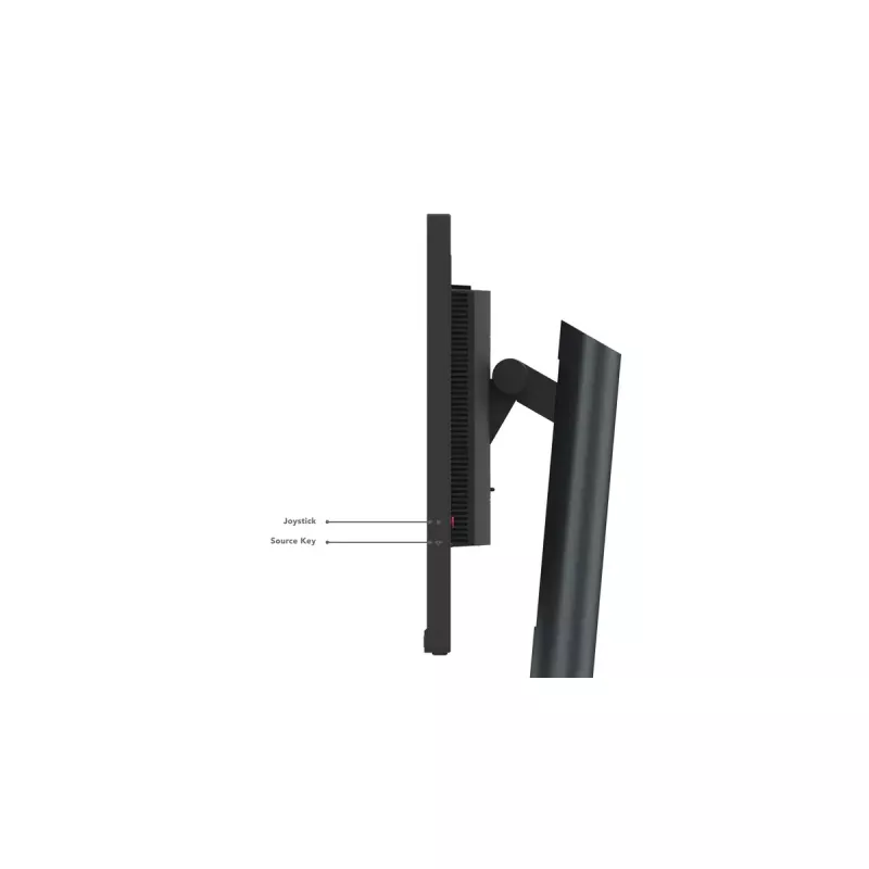 Lenovo ThinkVision P24q-30 datora monitors 60,5 cm (23,8 collas) 2560 x 1440 pikseļi Quad HD LED Melns