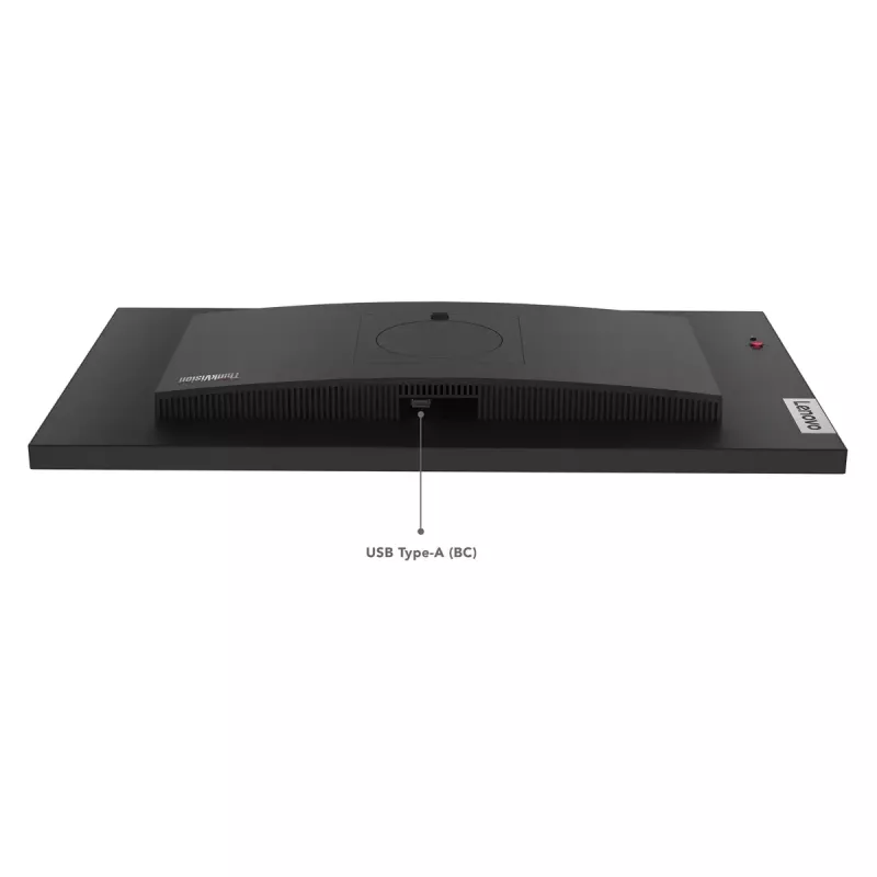 Lenovo ThinkVision P24q-30 datora monitors 60,5 cm (23,8 collas) 2560 x 1440 pikseļi Quad HD LED Melns