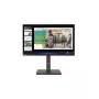 Lenovo ThinkVision P24q-30 datora monitors 60,5 cm (23,8 collas) 2560 x 1440 pikseļi Quad HD LED Melns