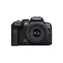 Canon EOS R10 + RF-S 18-45mm F4.5-6.3 IS STM MILC 24.2 MP CMOS 6000 x 4000 pikseļi Melns
