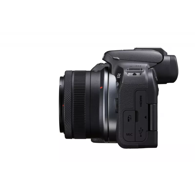 Canon EOS R10 + RF-S 18-45mm F4.5-6.3 IS STM MILC 24.2 MP CMOS 6000 x 4000 pikseļi Melns