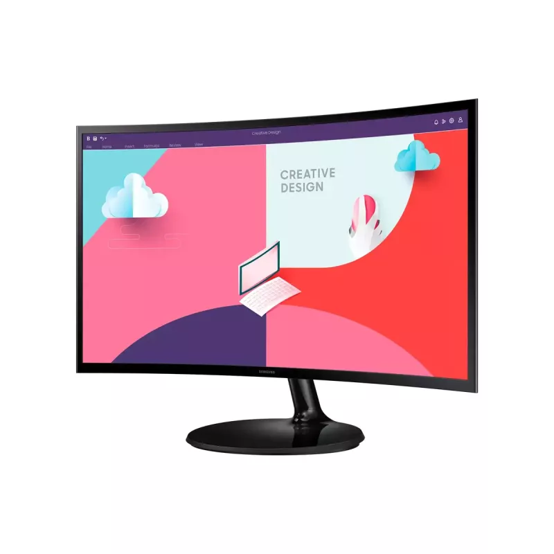 Samsung S36C datora monitors 68,6 cm (27 colli) 1920 x 1080 pikseļi Full HD LCD Melns