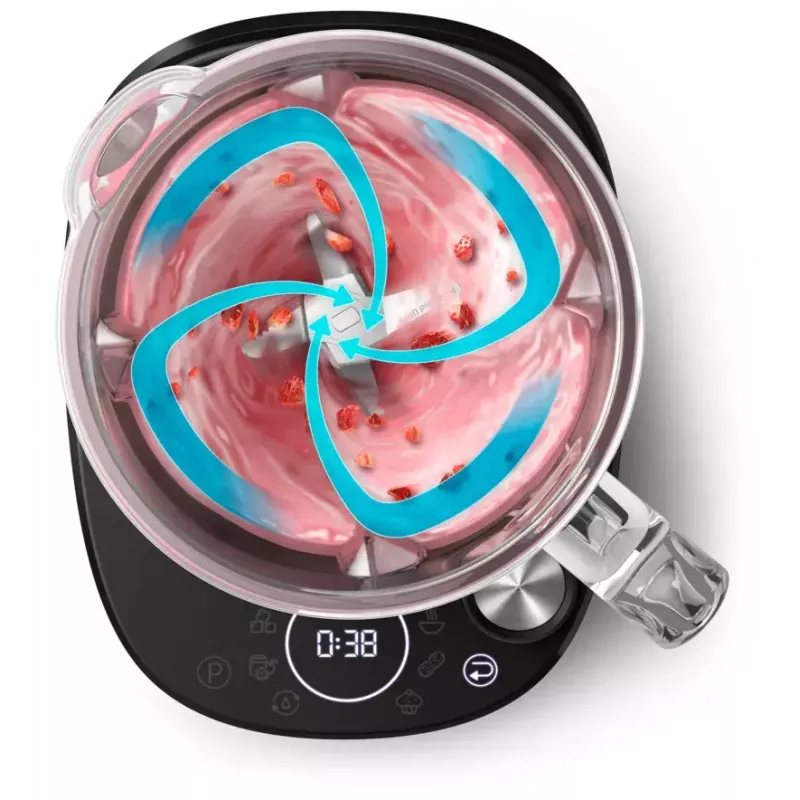 Galda blenderis Philips 7000 sērija HR3760/00 Melns Metālisks
