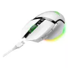 Spēļu pele Razer Basilisk V3 Pro — labā roka, optiskā 30 000 DPI, RF bezvadu/Bluetooth/USB-C, balta