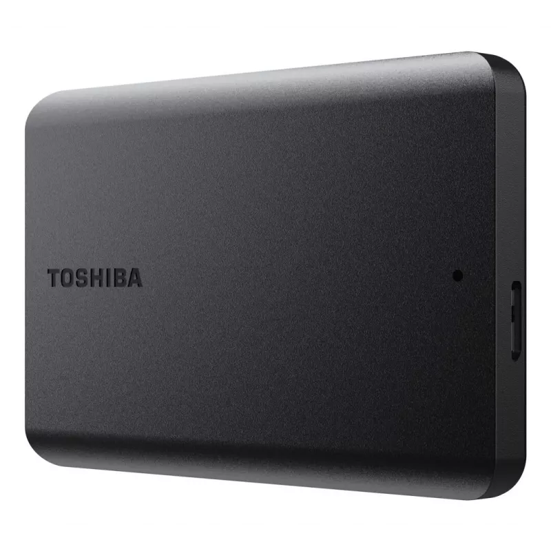 TOSHIBA Portable Hard Disk - Canvio Basics - 4TB USB-a 3.2 (2.0) - 2.5in - Melns