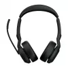 Jabra Evolve2 55 - Link380a MS Stereo, bezvadu, biroja/zvanu centrs, 20 - 20000 Hz, 130 g, austiņas, melna