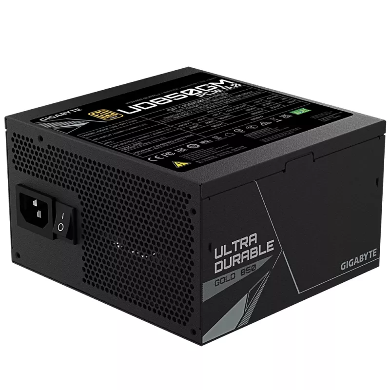 GIGABYTE GP-UD850GM PG5 barošanas bloks 850 W 20+4 pin ATX ATX Melns