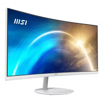MSI Pro MP341CQW datora monitors 86,4 cm (34 collas) 3440 x 1440 pikseļi UltraWide Quad HD balts