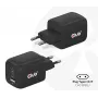 CLUB3D ceļojumu lādētājs PPS 65W GAN tehnoloģija, trīs porti (2x USB Type-C + USB Type-A) Power Delivery (PD) 3.0 atbalsts