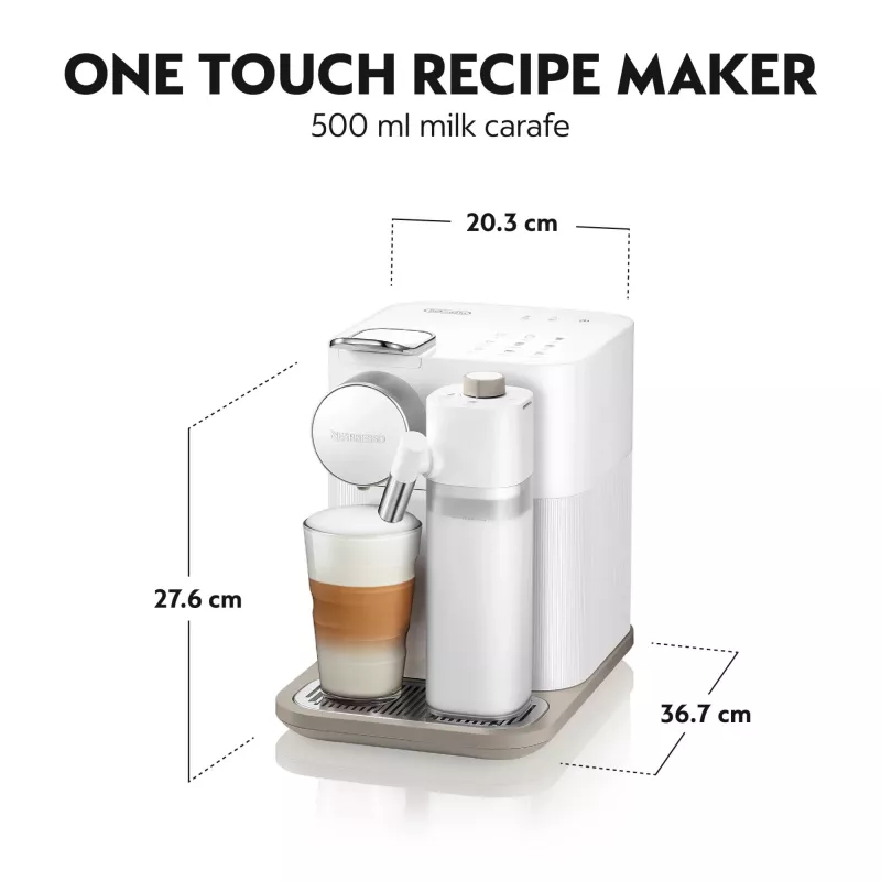De’Longhi Lattissima One Nespresso Gran Lattissima kafijas automāts, Sophisticated Darks