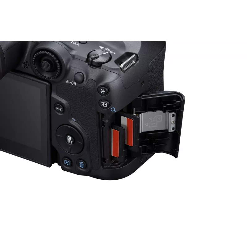 Bezspoguļa kamera Canon EOS R7 ar RF-S 18-150mm objektīvu, 32,5 MP CMOS, 4K, 0,53 kg