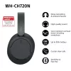 Sony WH-CH720 austiņas, vadu un bezvadu, galvas saite, zvaniem/mūzikai, USB Type-C, Bluetooth, melnas