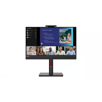 Lenovo ThinkVision T24v-30 datora monitors 60.5 cm (23.8 collas) 1920 x 1080 pikseļi Full HD LED melns