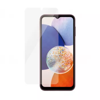 Ekrāna aizsargs PanzerGlass Samsung Galaxy A14 A14 5G Ultra-Wide Fit pret skrāpējumiem triecienizturīgs