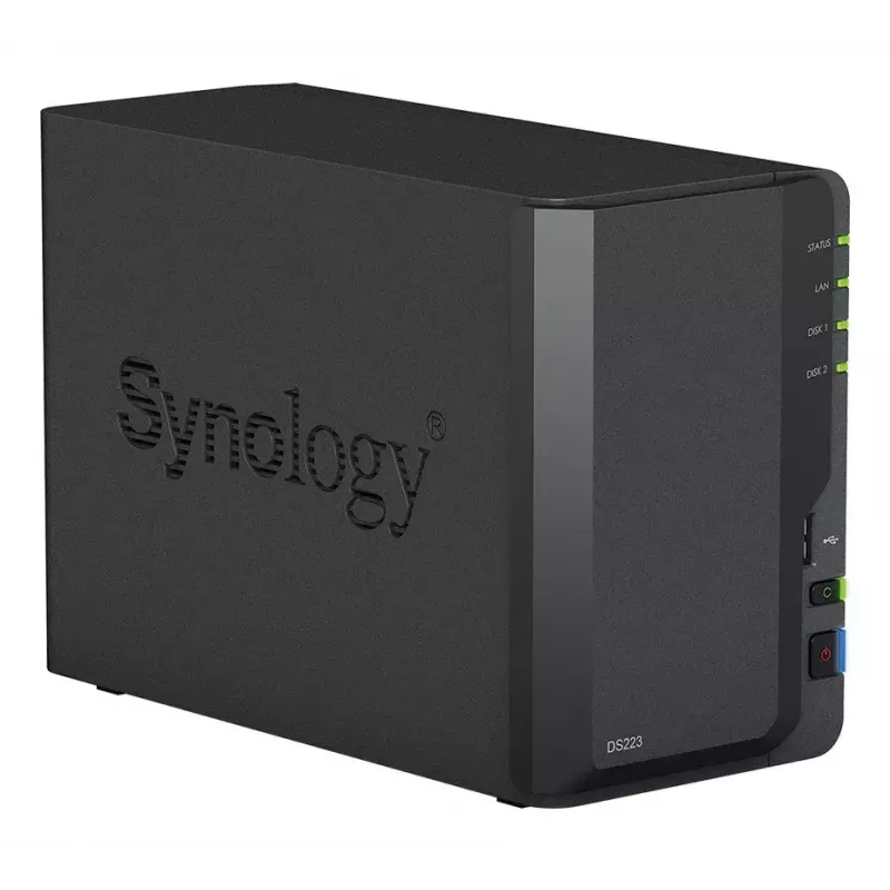 NAS Synology DiskStation DS223 darbvirsmas Realtek RTD1619B 2 GB DDR4