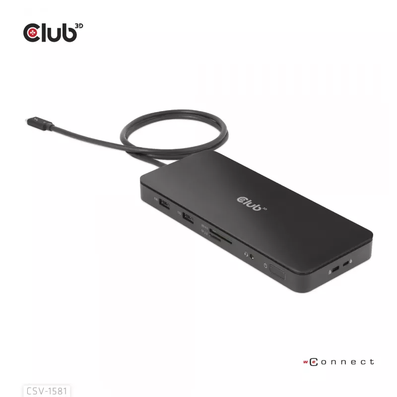 Dokstacija CLUB3D Thunderbolt 4 Certified 11-in-1 140W