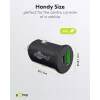 Goobay Dual-USB Auto ātrais lādētājs USB-C PD 45W melns