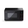 Sharp YC-MS02E-B mikroviļņu krāsns Melna Solo mikroviļņu krāsns Uz galda 20 L 800 W