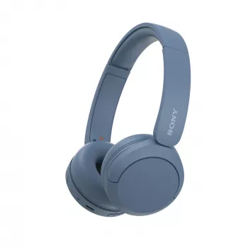Sony WH-CH520 Bezvadu austiņas ar galvas saiti Zvaniem/Mūzikai USB Type-C Zilā krāsā