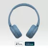Sony WH-CH520 Bezvadu austiņas ar galvas saiti Zvaniem/Mūzikai USB Type-C Zilā krāsā