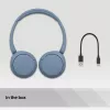 Sony WH-CH520 Bezvadu austiņas ar galvas saiti Zvaniem/Mūzikai USB Type-C Zilā krāsā