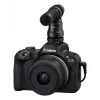Canon EOS R50, melns + RF-S 18-45mm F4.5-6.3 IS STM komplekts, 24,2 MP, 6000 x 4000 pikseļi, CMOS, 4K Ultra HD, skārienekrāns, melns