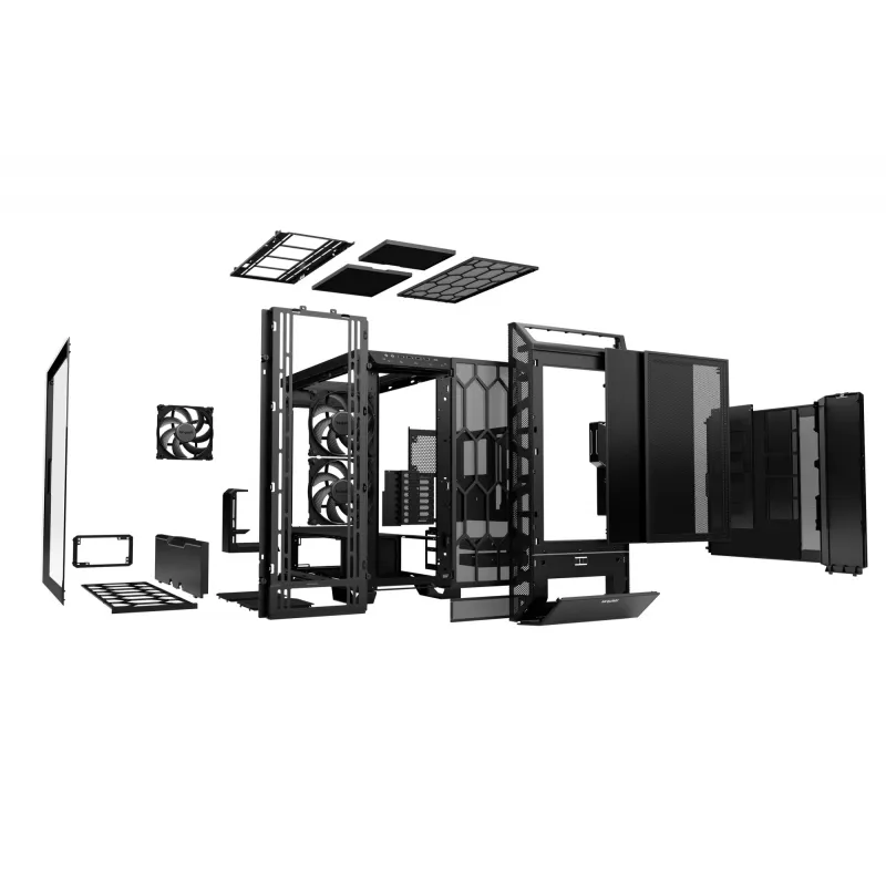 PC korpuss be quiet! DARK BASE PRO 901 | Full Tower | Melns