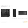 PC korpuss be quiet! DARK BASE PRO 901 | Full Tower | Melns