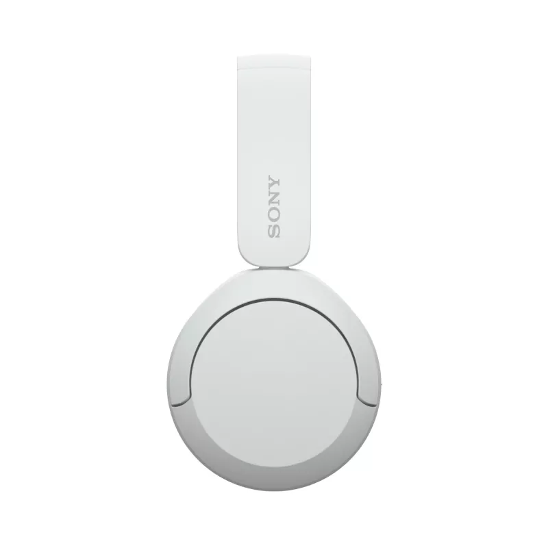 Sony WH-CH520 bezvadu uz ausīm liekamas austiņas ar mikrofonu, Bluetooth 5.2, 50 h atskaņošanas laiks, USB-C uzlāde, baltas