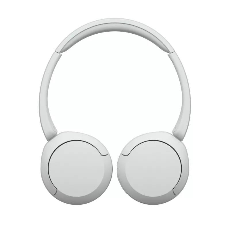 Sony WH-CH520 bezvadu uz ausīm liekamas austiņas ar mikrofonu, Bluetooth 5.2, 50 h atskaņošanas laiks, USB-C uzlāde, baltas