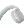 Sony WH-CH520 bezvadu uz ausīm liekamas austiņas ar mikrofonu, Bluetooth 5.2, 50 h atskaņošanas laiks, USB-C uzlāde, baltas