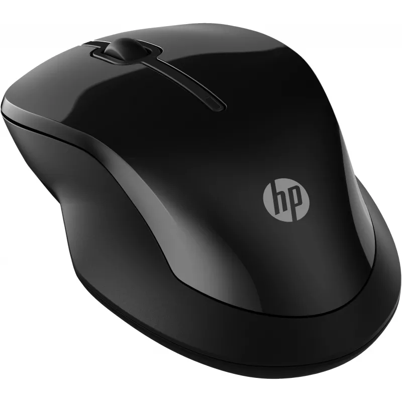 HP 250 Dual Mouse, abpusējs, Bluetooth + USB Type-A, 1600 DPI, melns