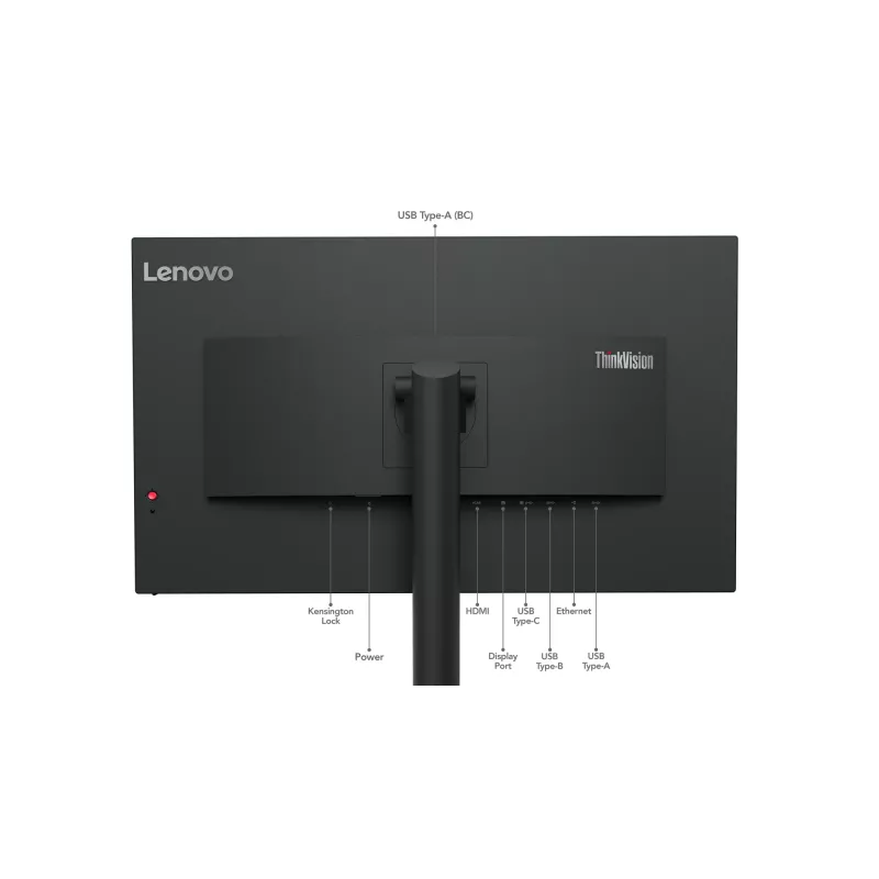 Lenovo ThinkVision T32p-30 datora monitors 80 cm (31,5 collas) 3840 x 2160 pikseļi 4K Ultra HD LED melns
