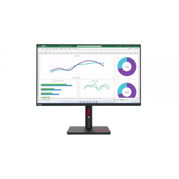 Lenovo ThinkVision T32h-30 datora monitors 80 cm (31,5 collas) 2560 x 1440 pikseļi Quad HD LED Melns
