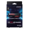 SSD disks Samsung 990 PRO ar Heatsink 2000 GB M.2 2280 M.2 NVMe MZ-V9P2T0CW