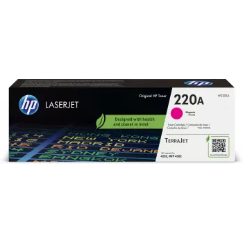 HP 220A Magenta Original LaserJet Tonera kasetne, 1800 lapas, Magenta, 1 gab.