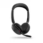 Jabra Evolve2 65 Flex - Link380a MS Stereo (bezvadu uzlāde)