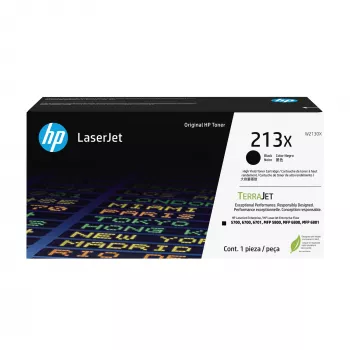 HP 213X augstas ražības melna oriģināla LaserJet tonera kasetne, 9000 lapas, melna, 1 gab.