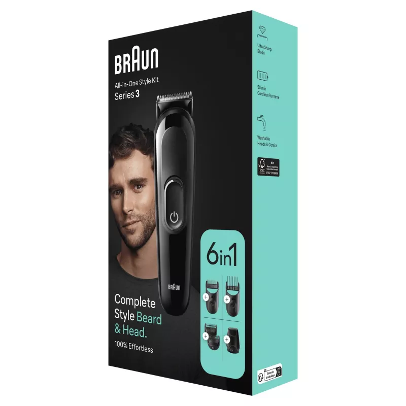 Braun MGK3410 Melna Niķeļa-metāla hidrīds (NiMH)